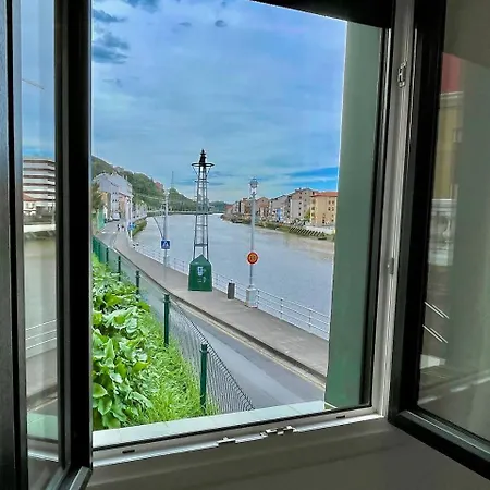 شقة Kai Bilbao - Apartamento Junto A La Ria بلباو